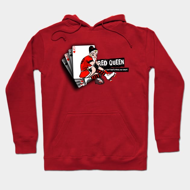 Red Queen Hoodie by SpicyMonocle